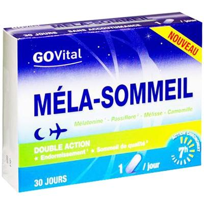 image GOVITAL Méla-Sommeil - 30 Gélules  